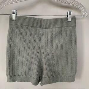 Tularosa Sicily Mint Green Sweater Knit Shorts Size S‎